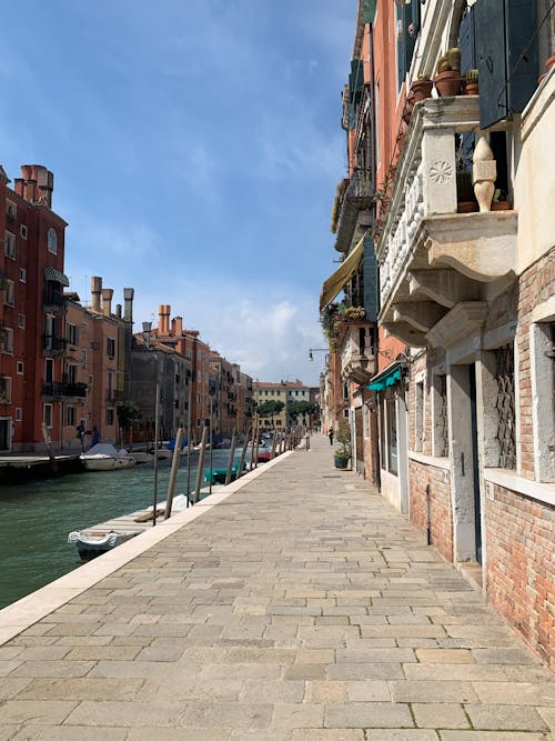 Kostnadsfri bild av båtar, byggnader, Italien
