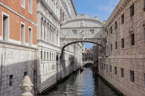 Canal in Venice in Italy