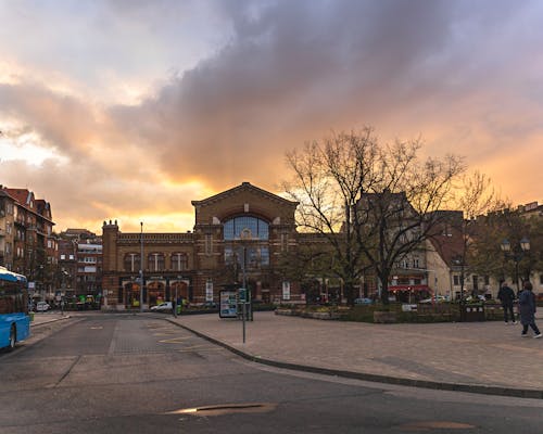 Gratis lagerfoto af Budapest, busstoppested, by