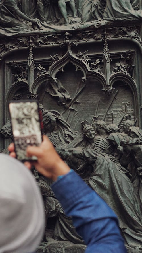 Immagine gratuita di avvicinamento, cattedrale, cattedrale di milano