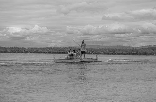 Foto profissional grátis de canoa, grupo, guiga