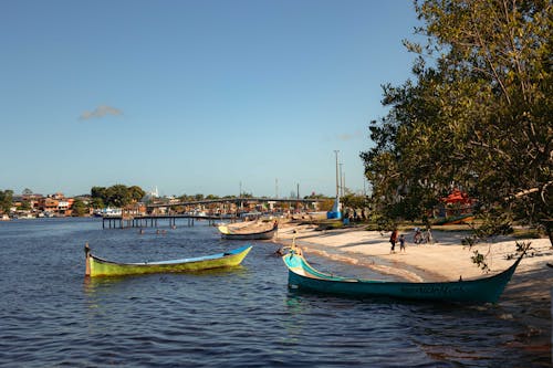 Boats on a River 