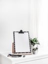 Green Plants on White Wooden Table