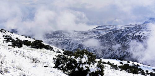 Fotobanka s bezplatnými fotkami na tému hory, sneh, snehový vrchol
