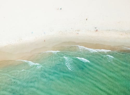 Ilmainen kuvapankkikuva tunnisteilla currumbin, droonikuva, hiekka