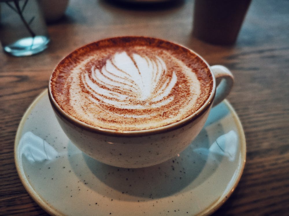 Free White Ceramic Cup On Saucer Stock Photo