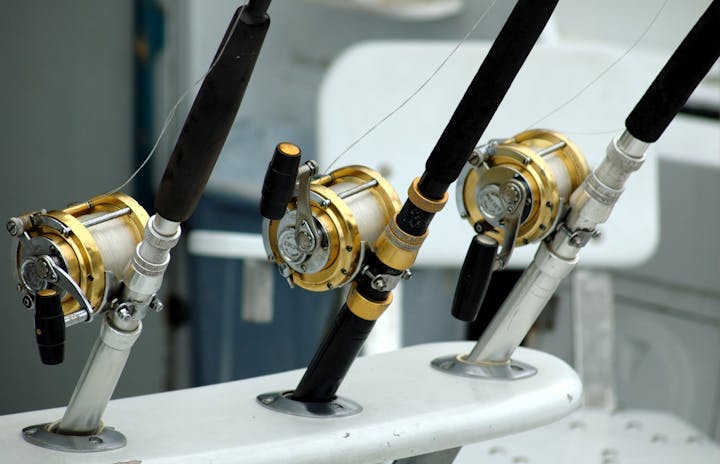 Saltwater Fishing reels and rods
