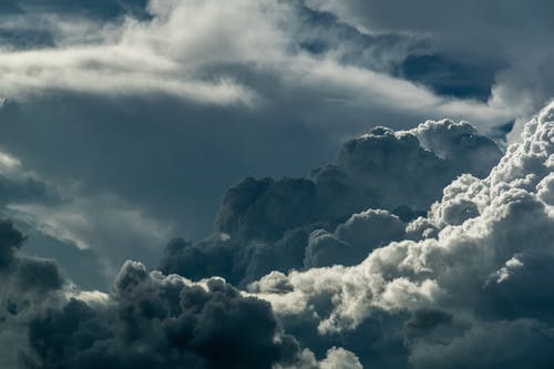Free Кучевые облака Stock Photo