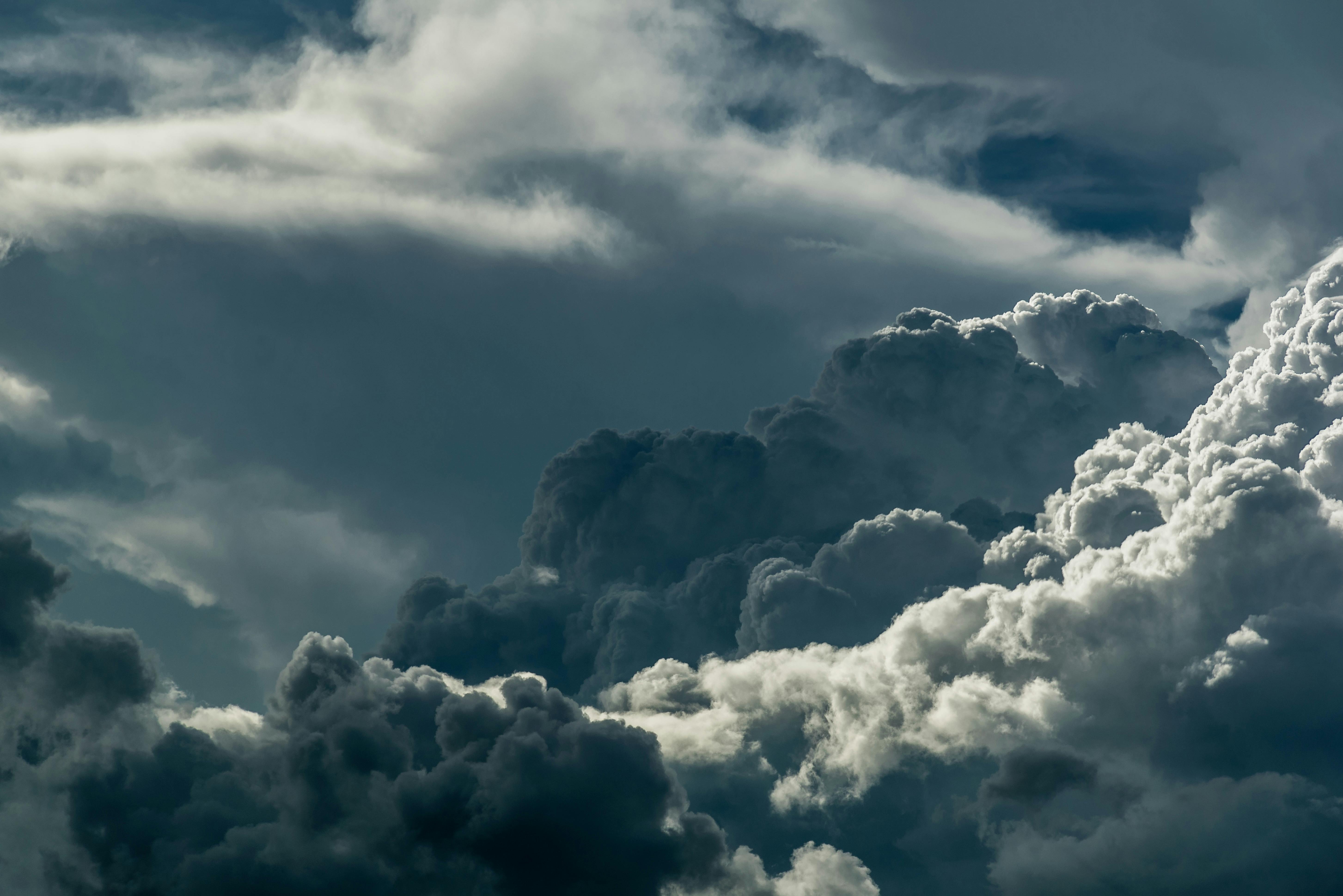 Cumulus Clouds Free Stock Photo