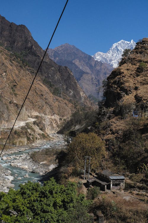 Free stock photo of buddhism, himalayan mountains, landscape