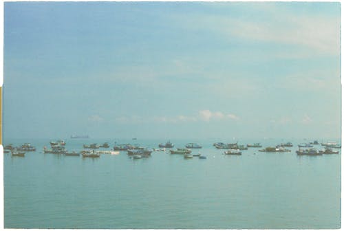 Darmowe zdjęcie z galerii z horyzont, łodzie, morze