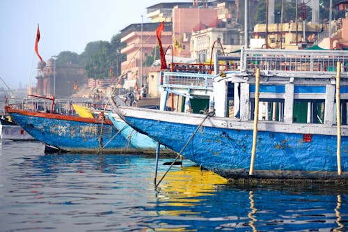 ganga, 갑판, 강의 무료 스톡 사진