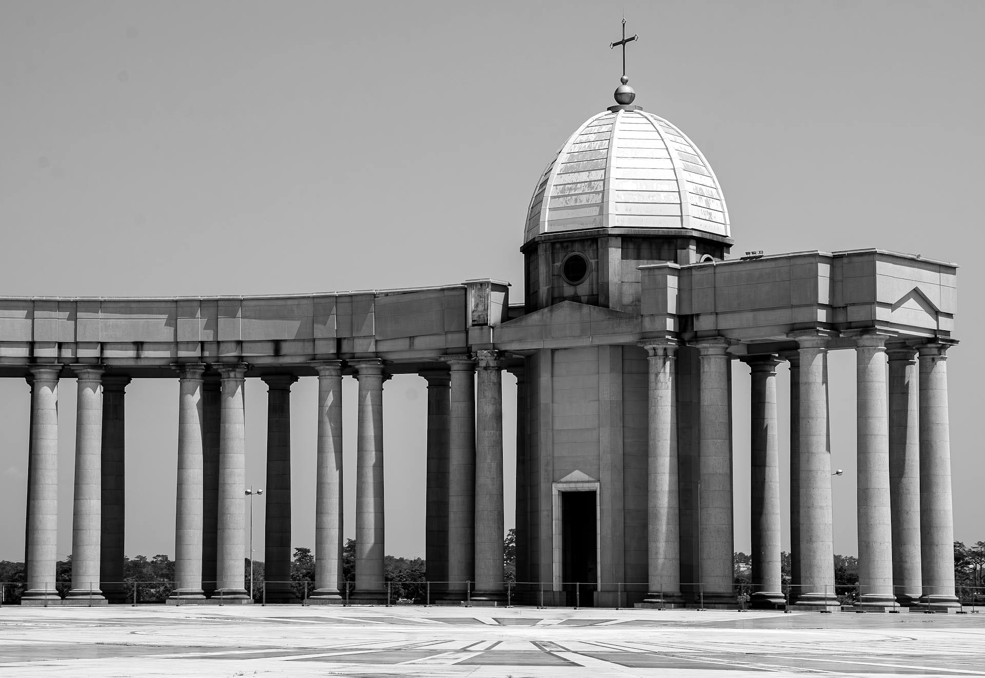 Catholic Church in Abidjan in Ivory Coast
