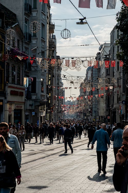 Foto d'estoc gratuïta de caminant, cicek pasaji, ciutat