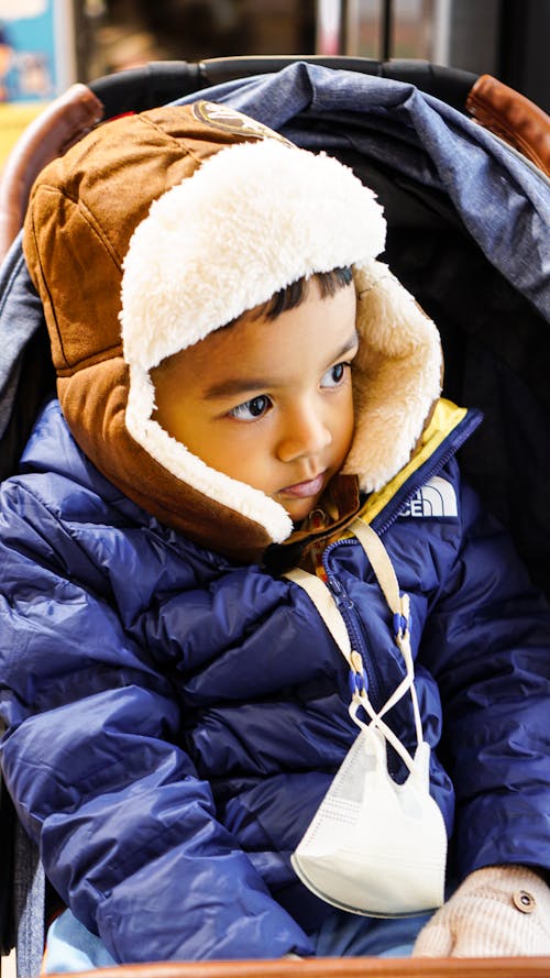 Immagine gratuita di bambino, cappello, fotografia di moda