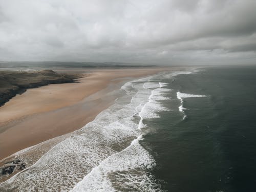 Imagine de stoc gratuită din coastă, faleză, fotografie cu drona