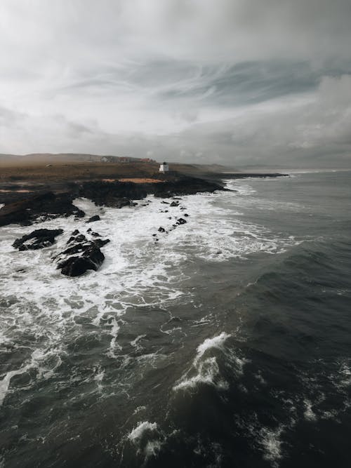 Gratis lagerfoto af bamburgh, fyrtårne, hav