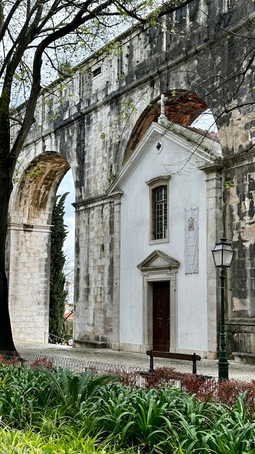 Darmowe zdjęcie z galerii z akwedukt, antyczny, architektura