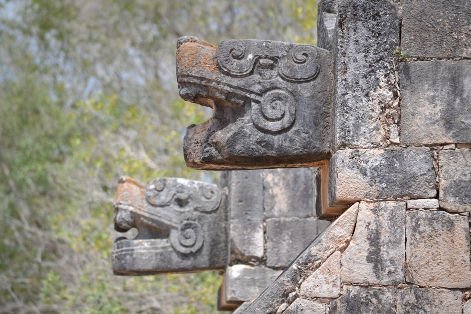 El Castillo pyramid at Chichen Itza, a UNESCO World Heritage site