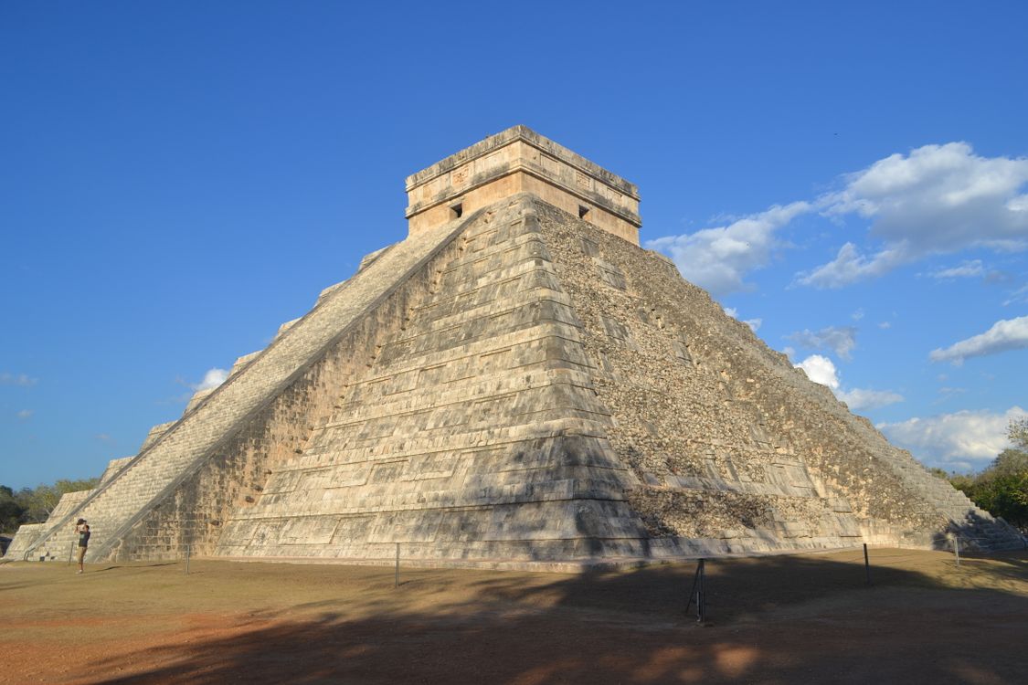 P. Stone Pyramid Stone Pyramid in Mexico in Sunlight · Free Stock Photo