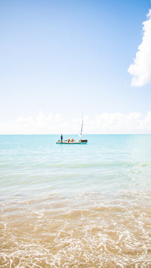 Boat in Calm Ocean