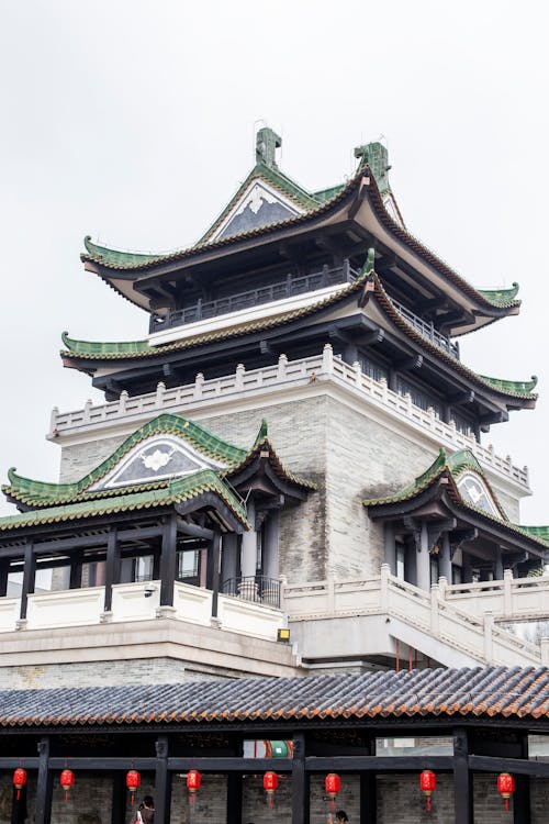 Kostenloses Stock Foto zu china, chinesische architektur, fassade