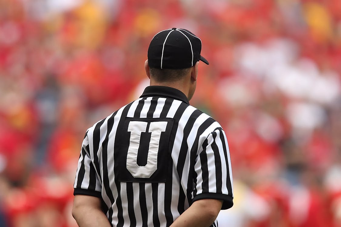 Free Selective Focus Photography of Male Umpire Stock Photo