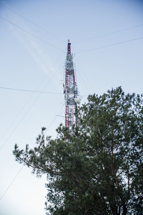 塔, 天線, 空中廣播 的 免费素材图片