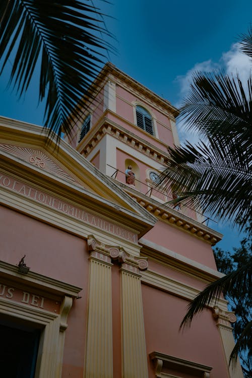 Δωρεάν στοκ φωτογραφιών με pondicherry, εξωτερικό κτηρίου, η εκκλησία της κυρίας των αγγέλων μας