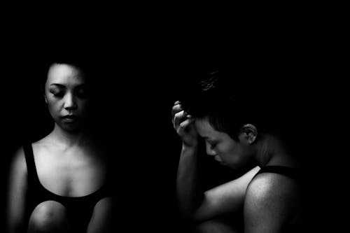Free Woman Wearing Black Top Stock Photo