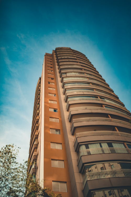 Building Under Blue Sky