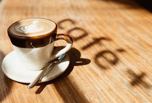 Free Cup Of Coffee Stock Photo