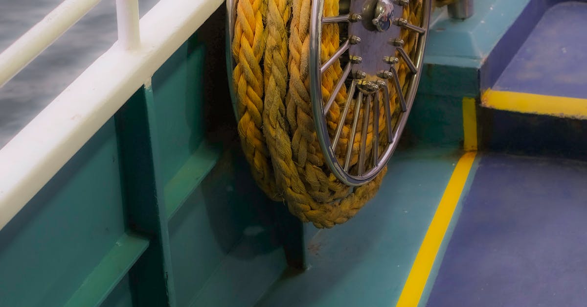 Rope on Board of Ship Ā· Free Stock Photo