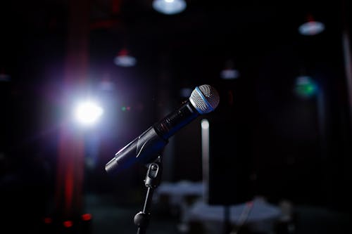 Kostenlos Mikrofon Stock-Foto