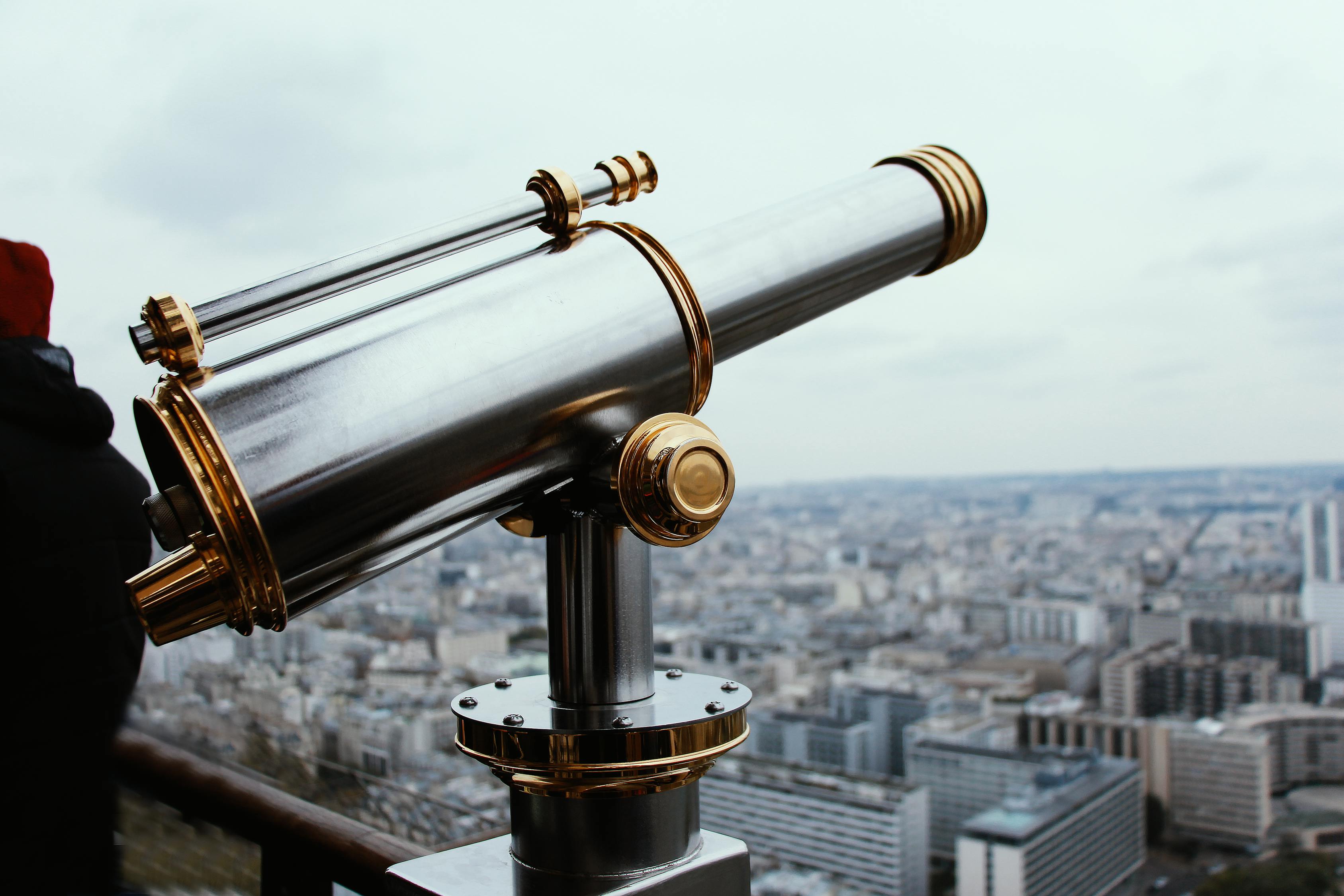 Selective Focus Photography of Gray and Gold-colored Telescope · Free ...