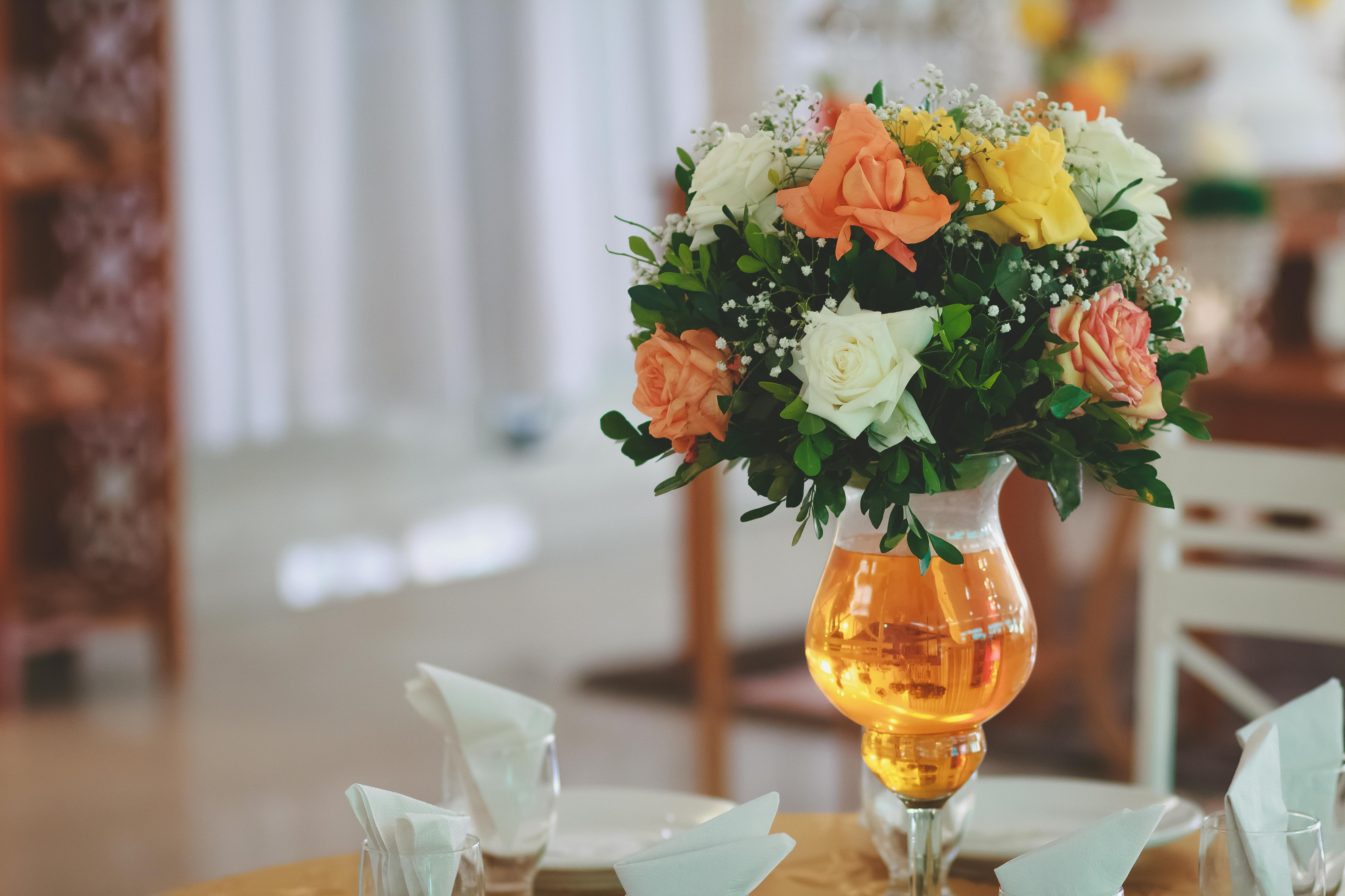 Arreglo floral minimalista