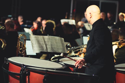 Free stock photo of conductor, musical, musical instrument