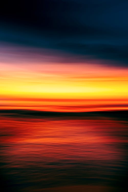 Foto profissional grátis de abstração do crepúsculo, abstrair, água