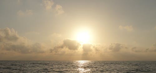 Gratis lagerfoto af hav, havudsigt, morgengry