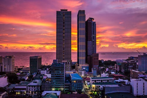 High Rise Building at Golden Hour