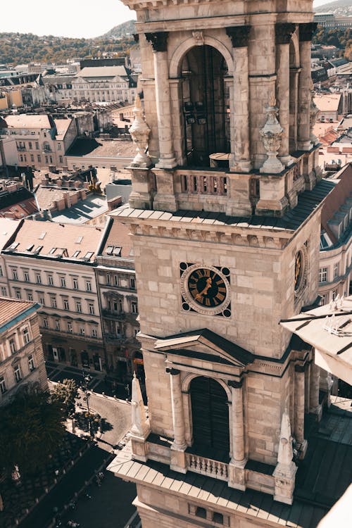 Ingyenes stockfotó Budapest, drónfelvétel, épület témában