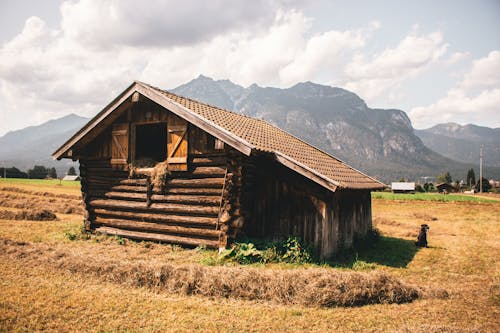 Foto d'estoc gratuïta de cabana, cabana de fusta, camp