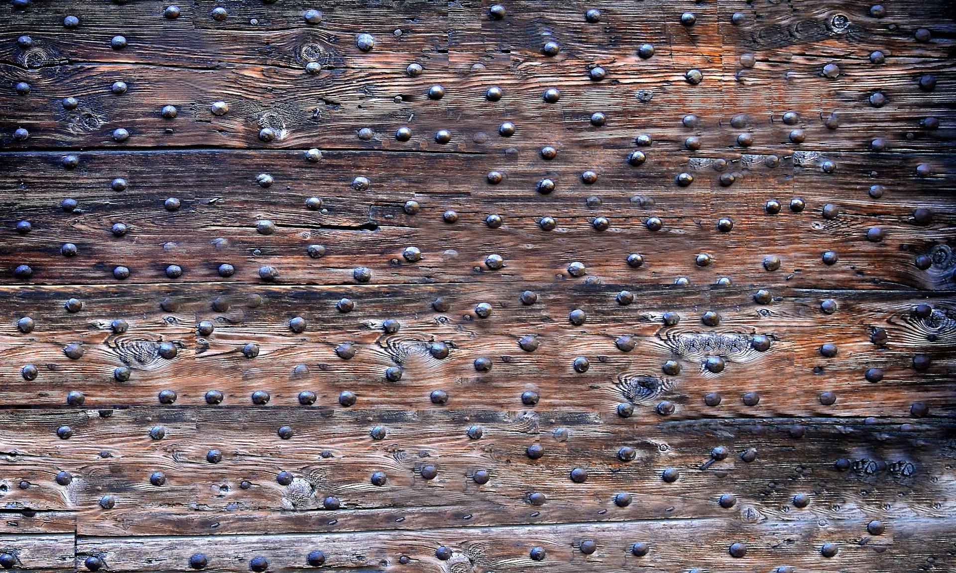 Brown Wooden Board With Black Bead