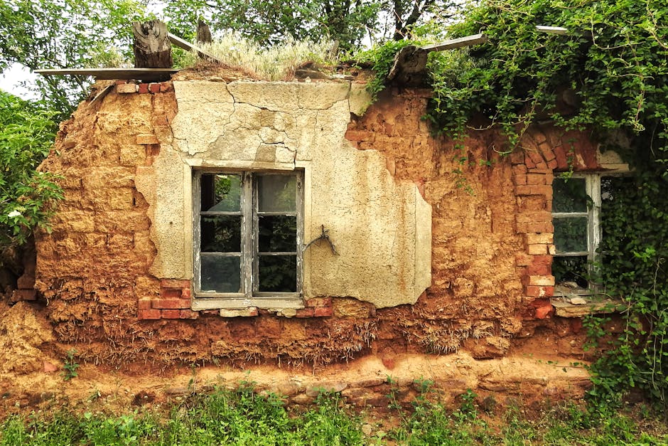 abandoned, architecture, building