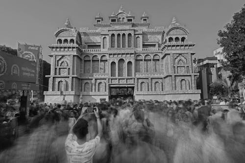 Gratis lagerfoto af durga puja, gråtoneskala, hindu