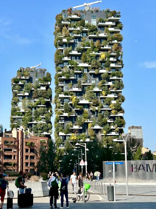 Δωρεάν στοκ φωτογραφιών με bosco verticale, αστικός, εξωτερικό κτηρίου