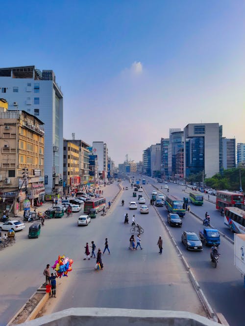 Imagine de stoc gratuită din bangladesh, cartiere din centru, centrul orașului