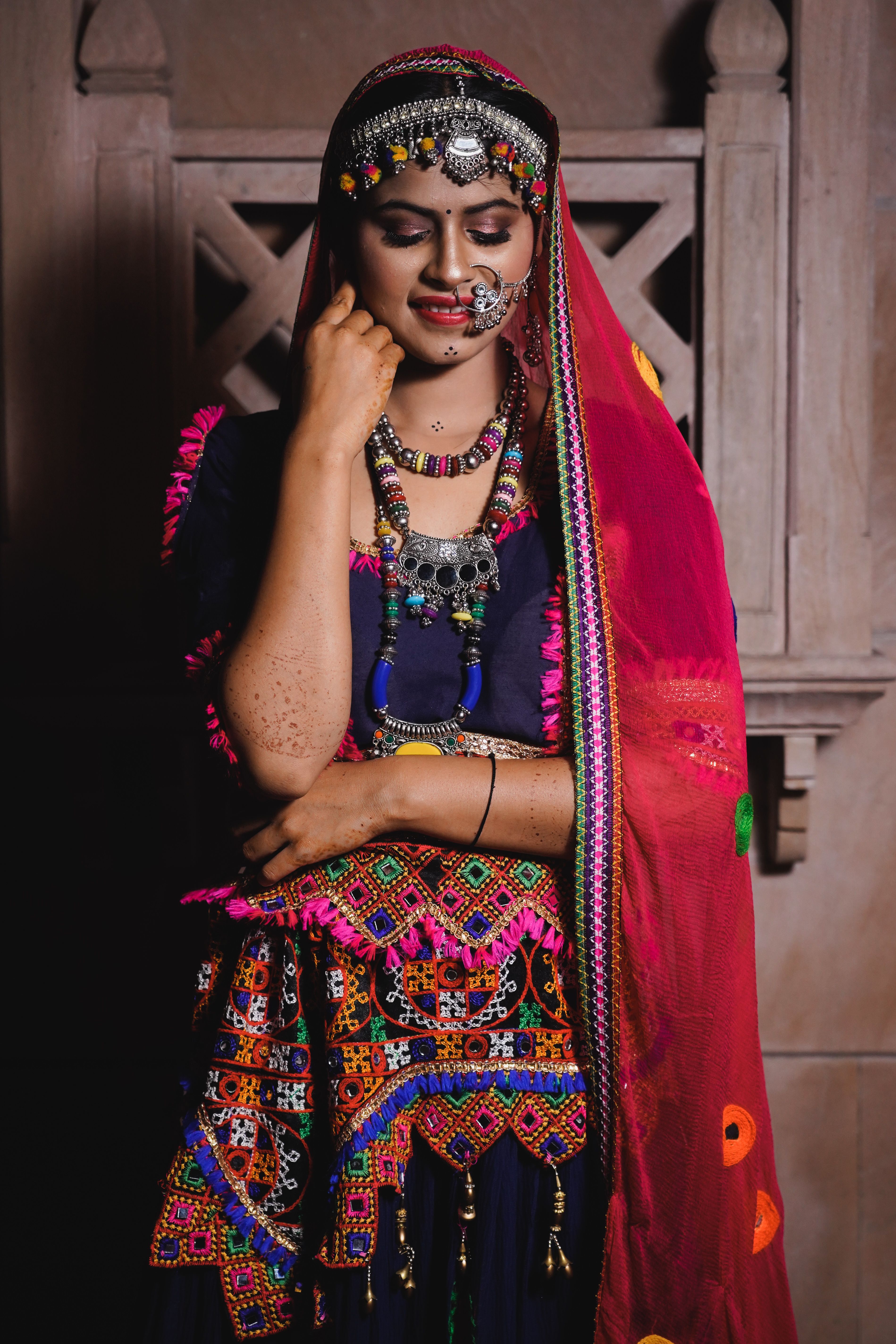 Young Woman in Traditional Clothing · Free Stock Photo