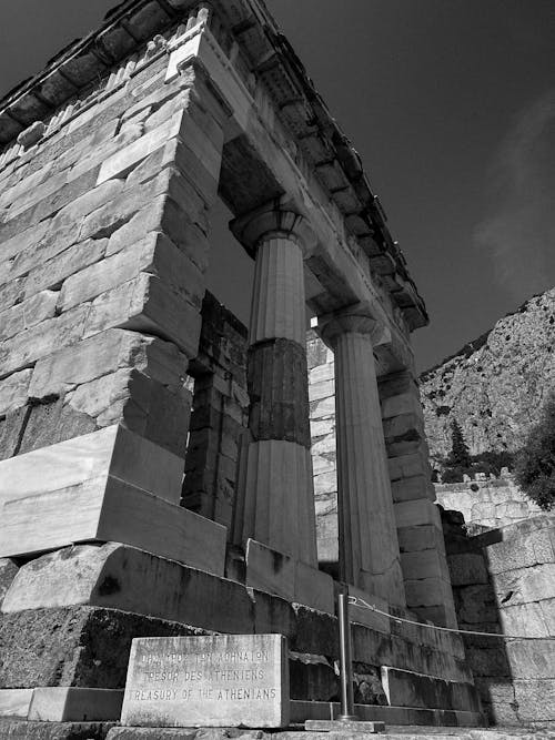 Foto d'estoc gratuïta de antic, arqueologia, blanc i negre