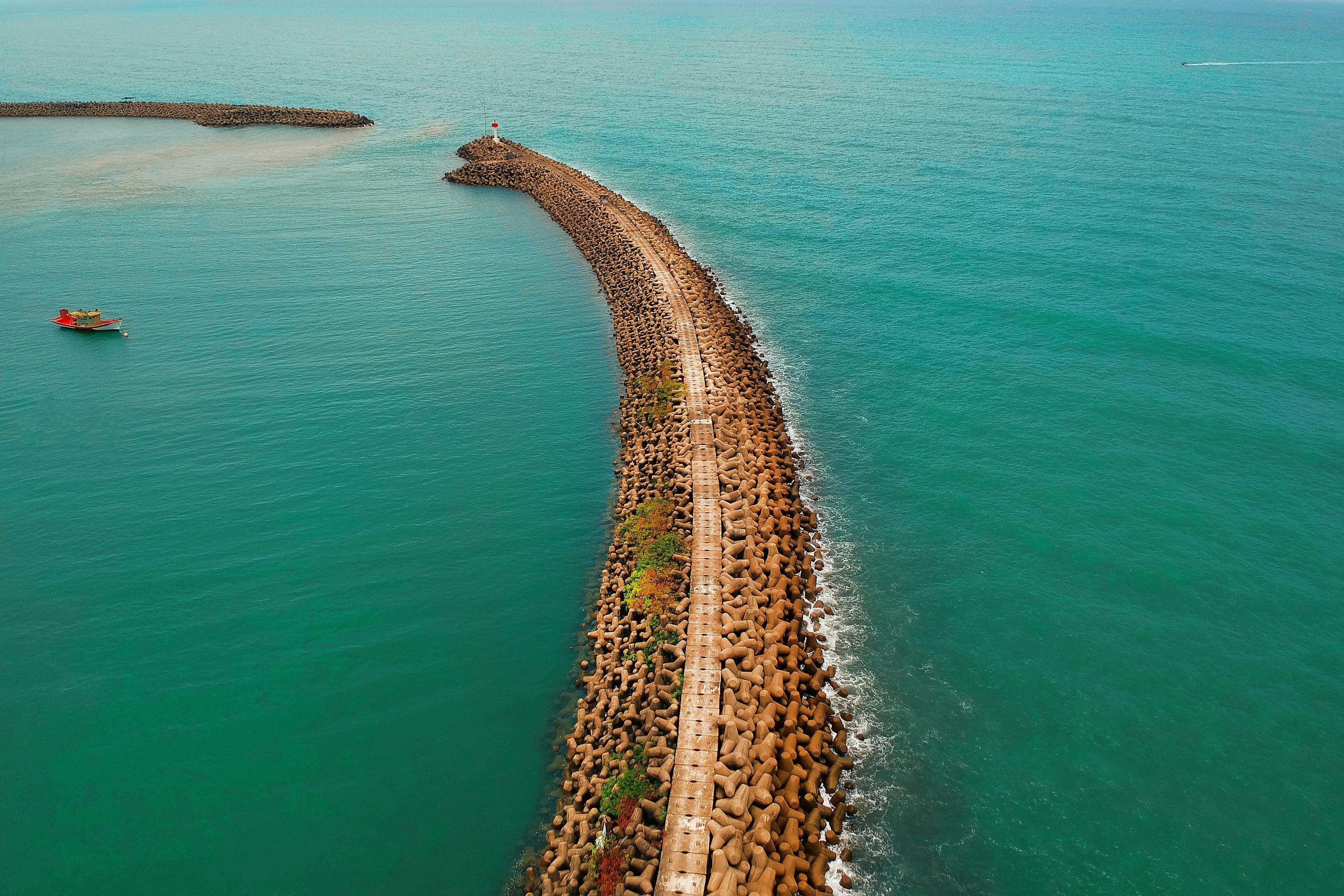 aerial-island-view-free-stock-photo